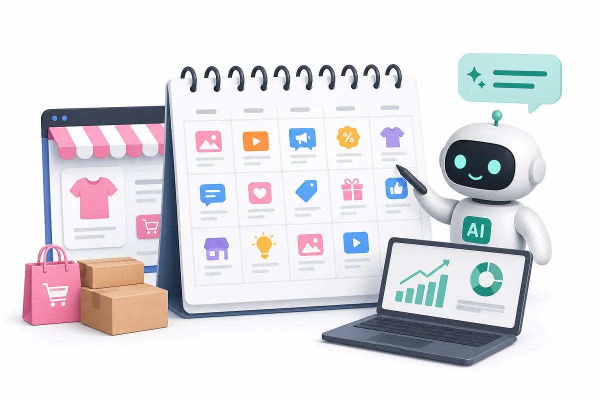 Ide Konten 30 Hari untuk Toko Online dengan Bantuan AI