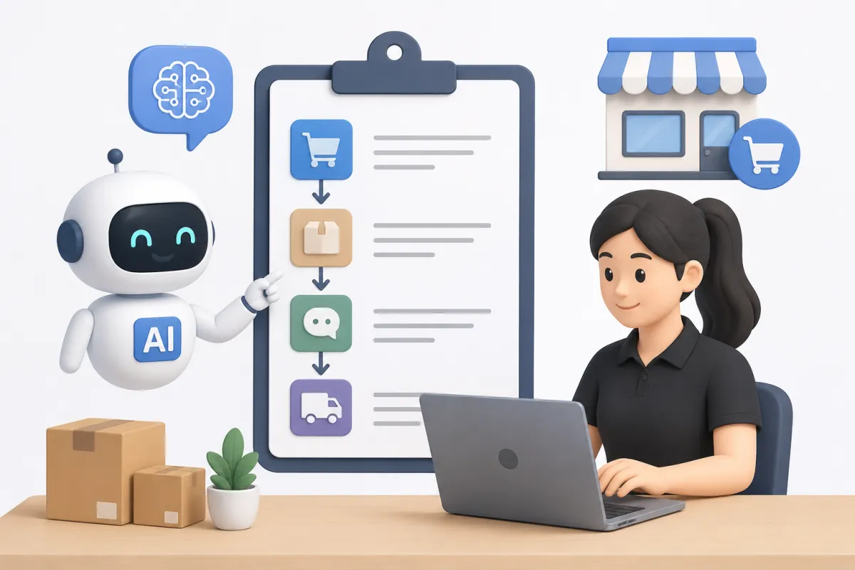 Bikin SOP Toko Online Pakai AI Agar Karyawan Tidak Menebak