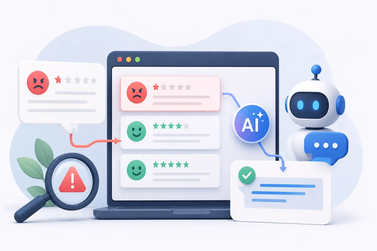 Deteksi dan Balas Review Negatif dengan Bantuan AI