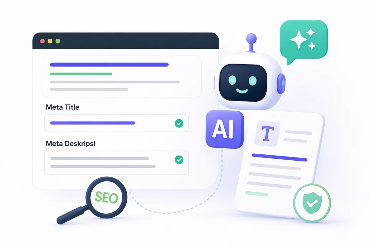 AI untuk Tulis Meta Title dan Deskripsi SEO yang Tidak Spam