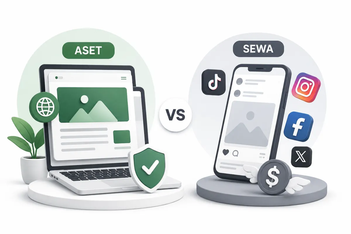 Kenapa Blog Masih Relevan di Tengah Gempuran Sosmed: Aset vs Sewa
