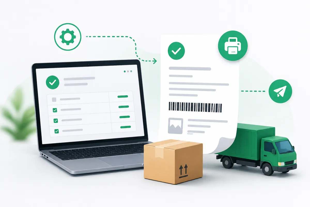 Cara Membuat Bukti Pengiriman Otomatis yang Profesional