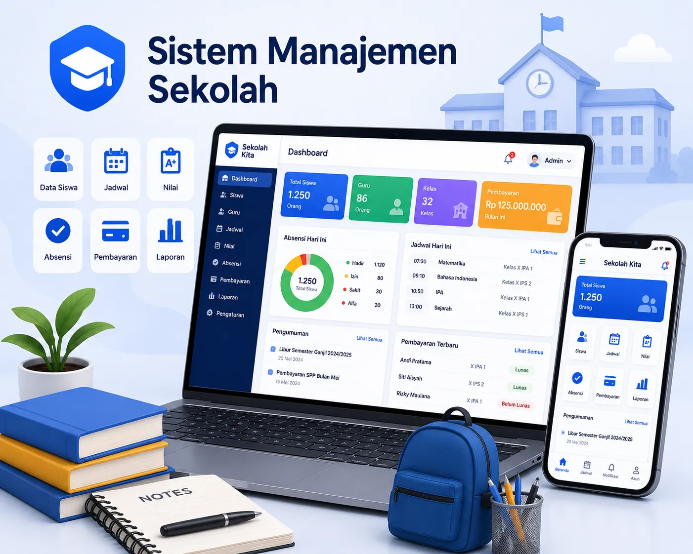 Sistem Manajemen Sekolah